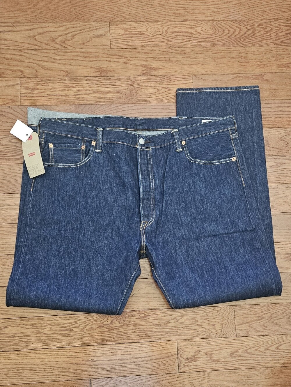 LEVIS 501 White Oak Cone Denim - MADE IN THE USA | 42 X 32 ✅️ RARE🔥 NWT